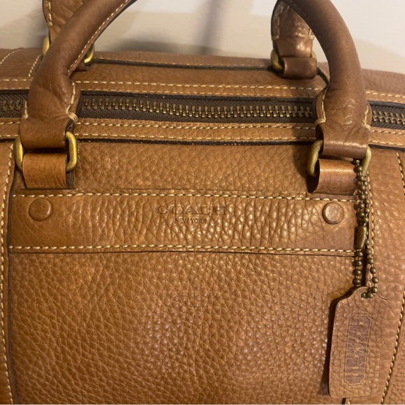 Coach pebble leather duffle - Picture 5 of 6